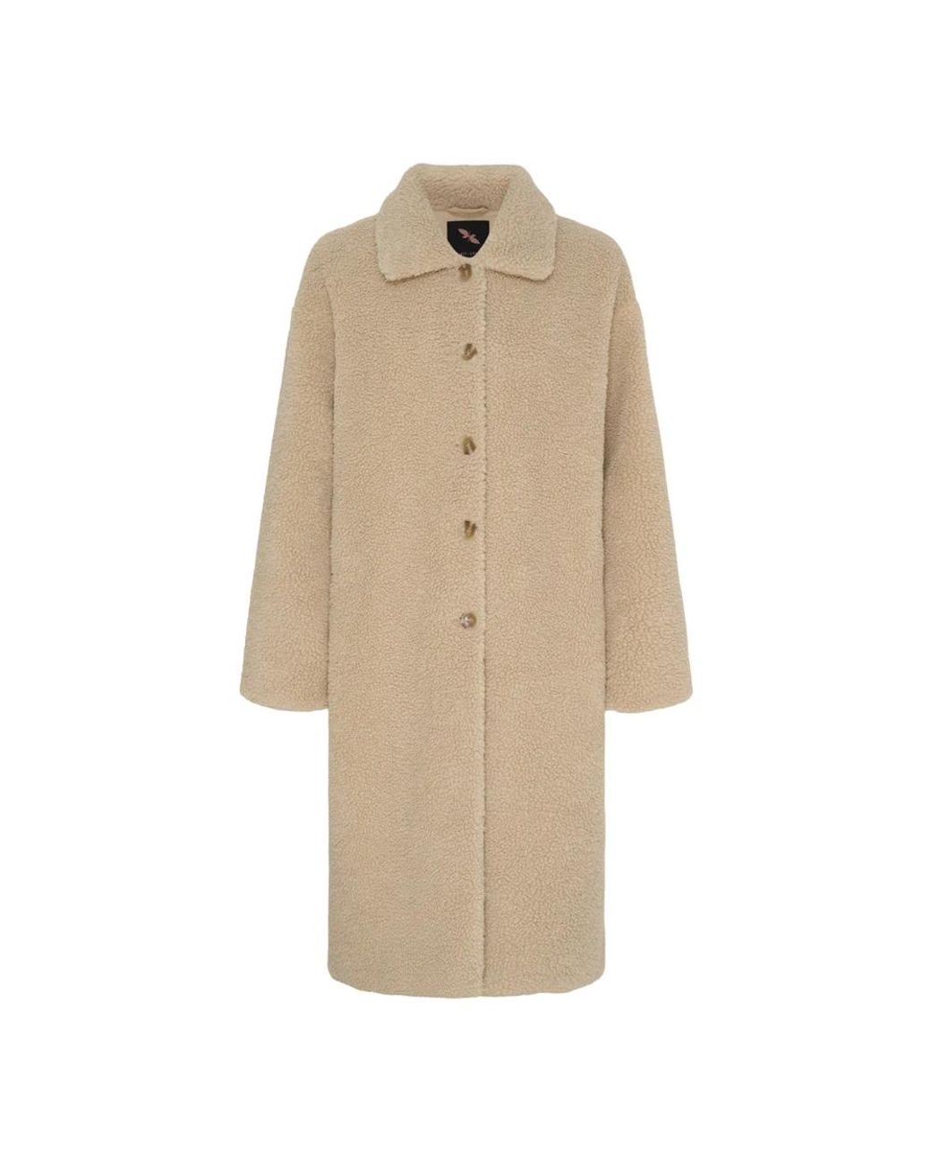 Btfcph Single-Breasted Coats in het Natural