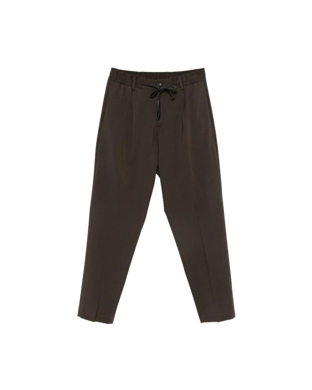 Daniele Alessandrini Black Slim-Fit Trousers for men