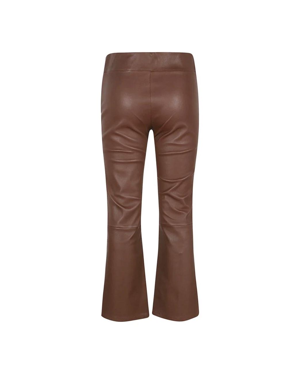 Arma Brown Leather Trousers
