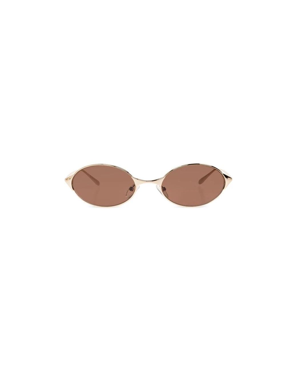 McQueen Zonnebril in het Brown