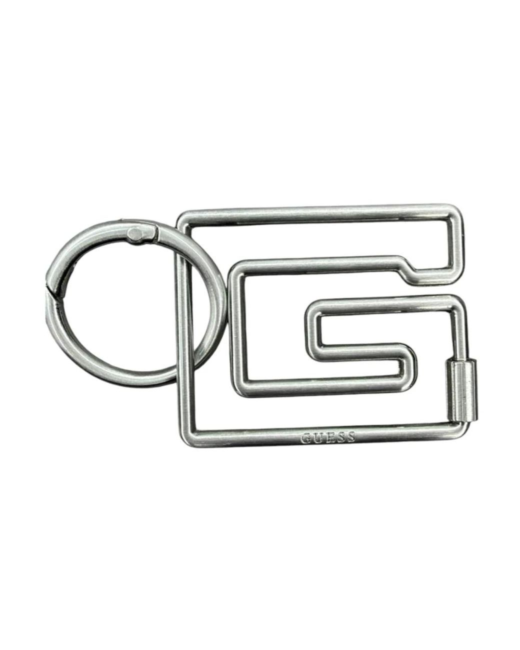 Guess White Keychains for men