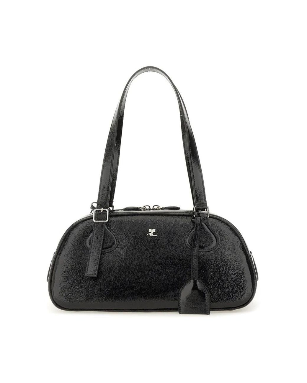Courreges Black Shoulder Bags
