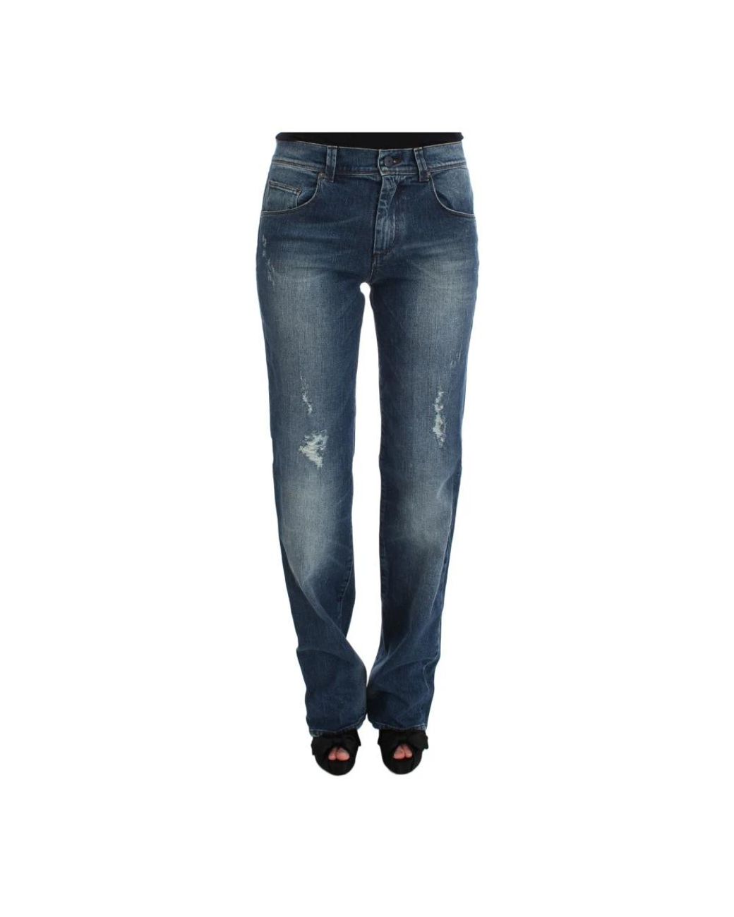 Ermanno Scervino Blue Slim-Fit Jeans
