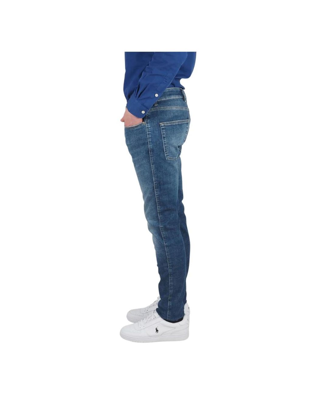 PT Torino Blue Slim Fit Jeans for men
