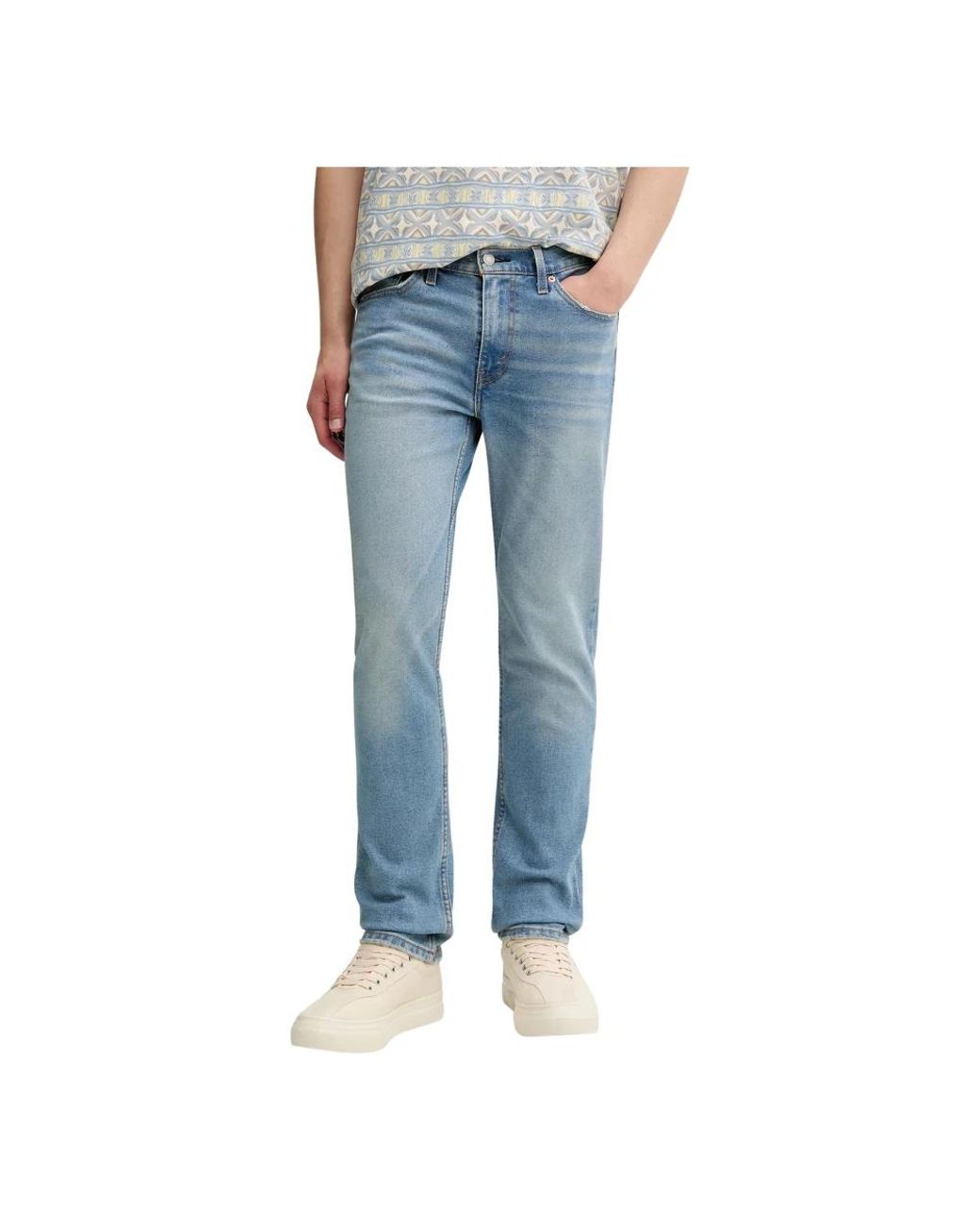 Levi's Slim-Fit Jeans in het Blue voor heren