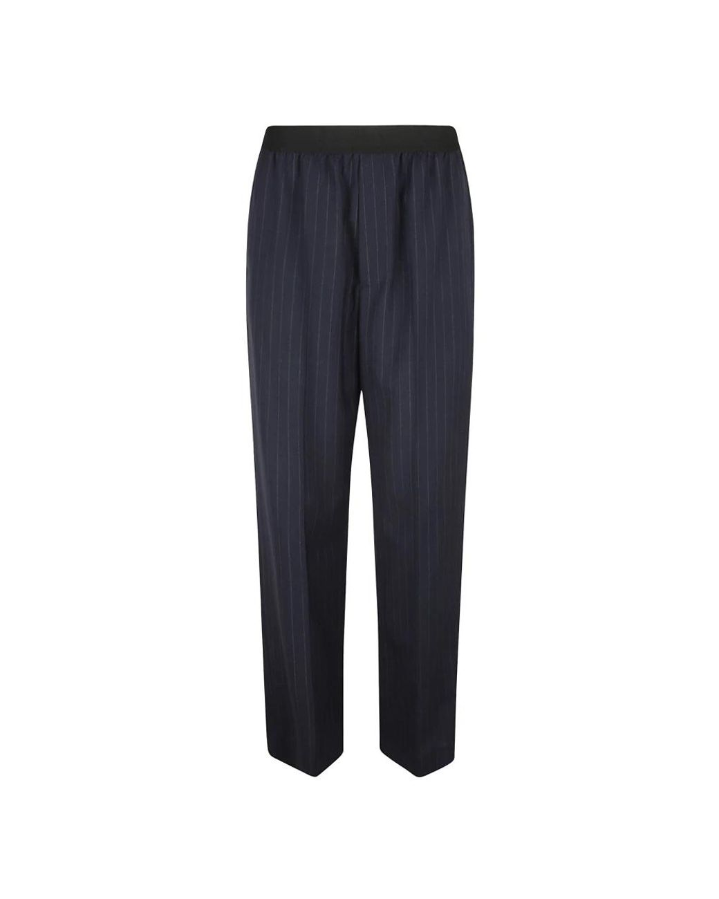 Balenciaga Blue Straight Trousers