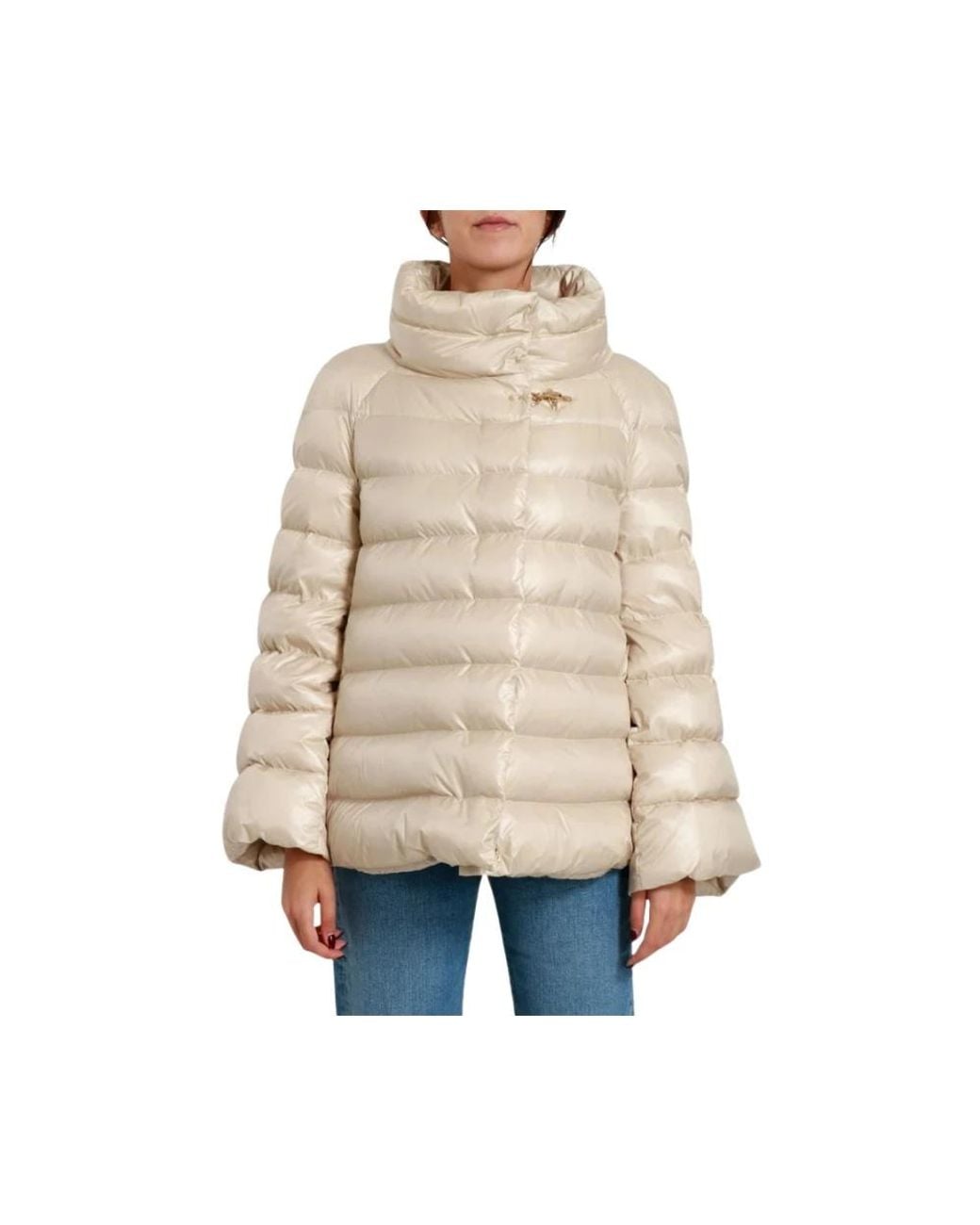 Fay Down Cape Raglan + Gancio in het Natural