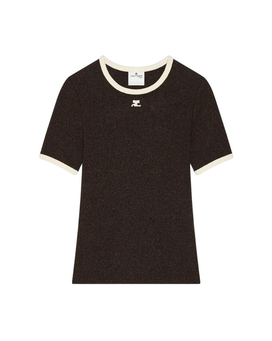 Courreges Black T-Shirts