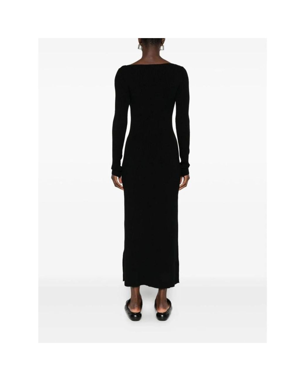 DIESEL Black Knitted Dresses