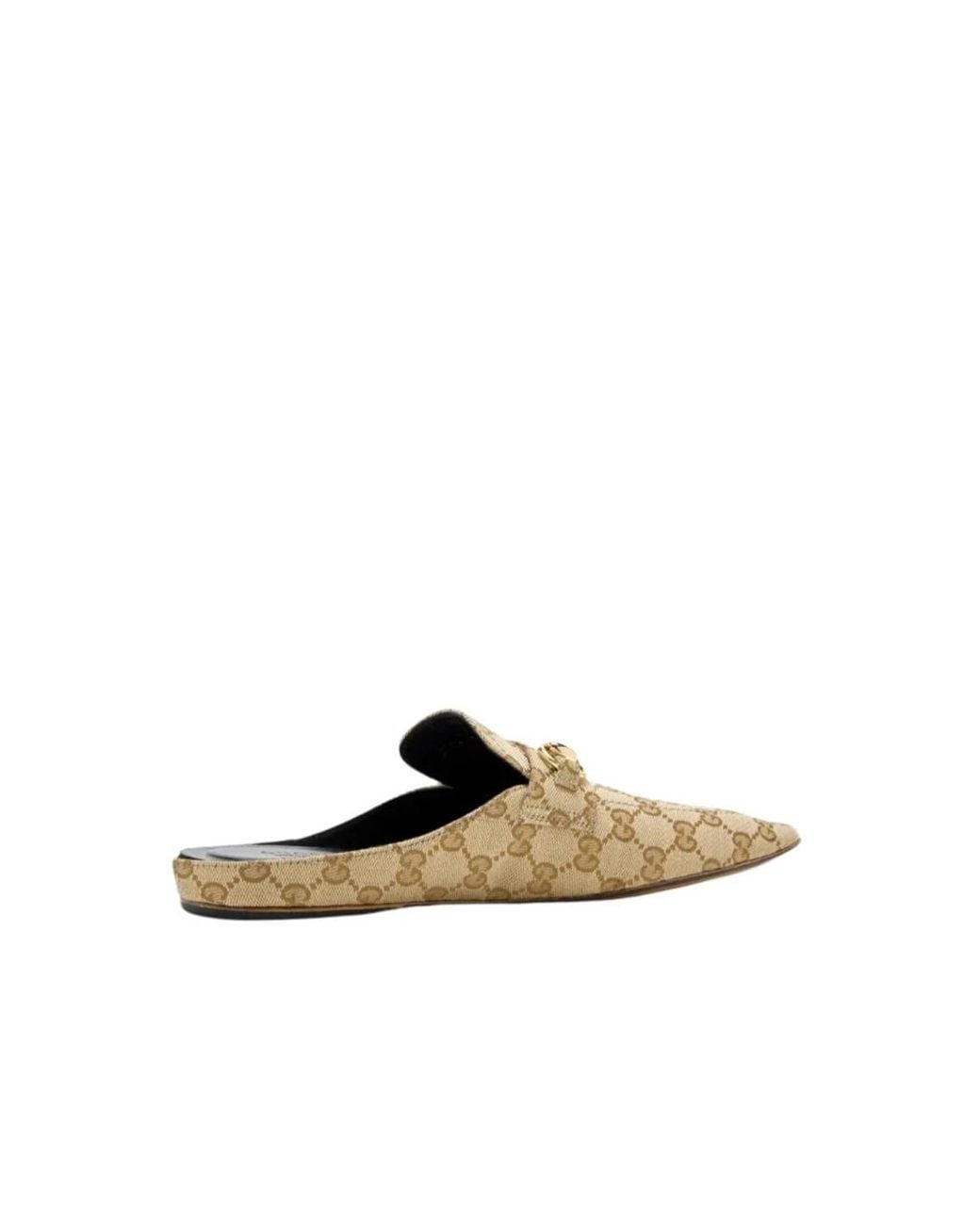Mules Gucci de color Natural