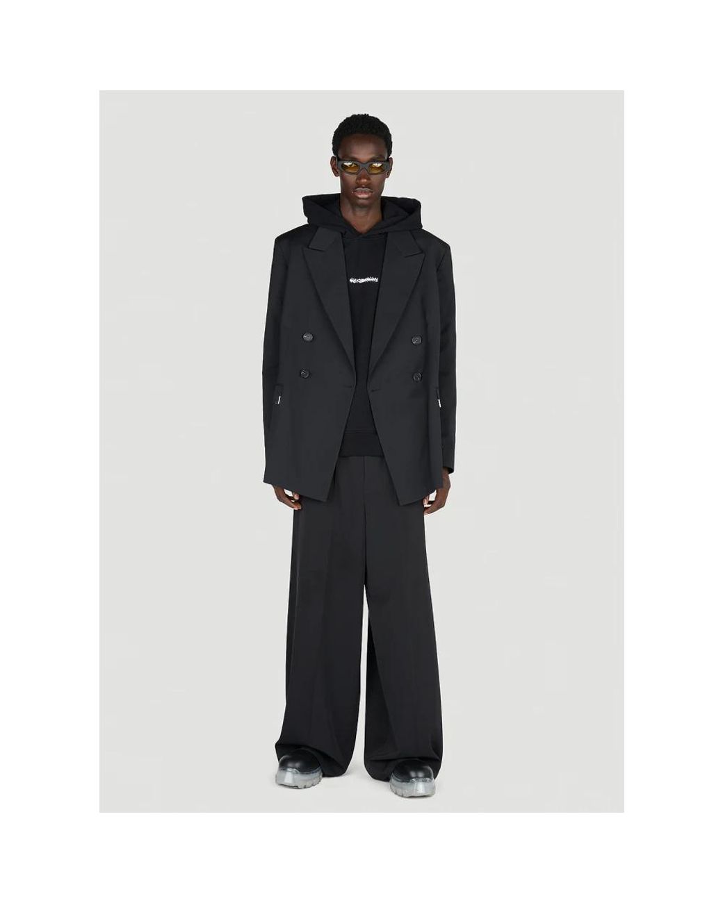 Han Kjobenhavn Black Hoodies for men