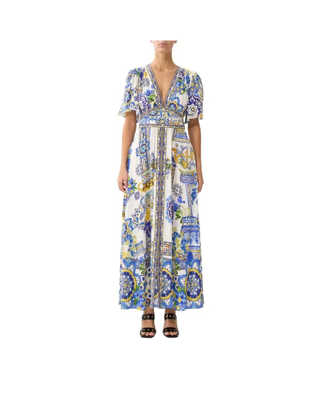Camilla Blue Maxi Dresses