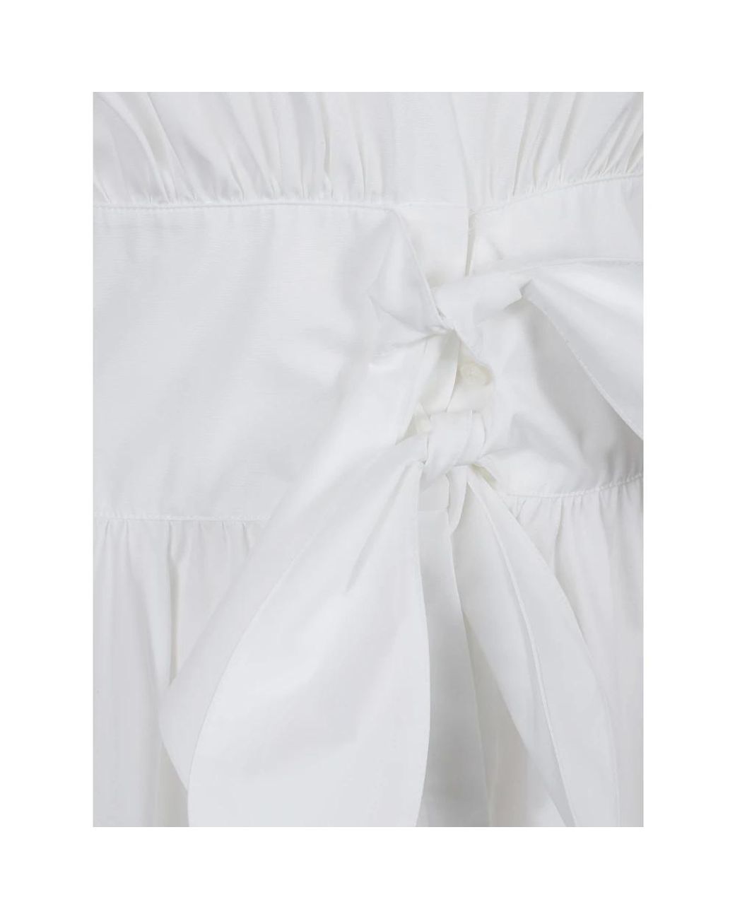 Alaïa White Shirt Dresses