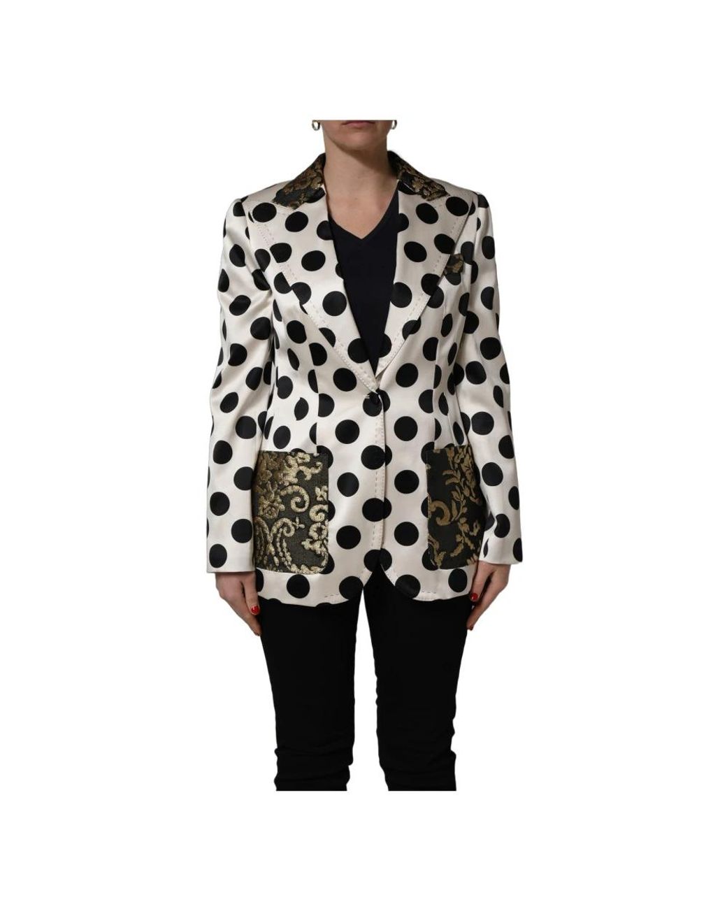 Dolce & Gabbana Black Blazers