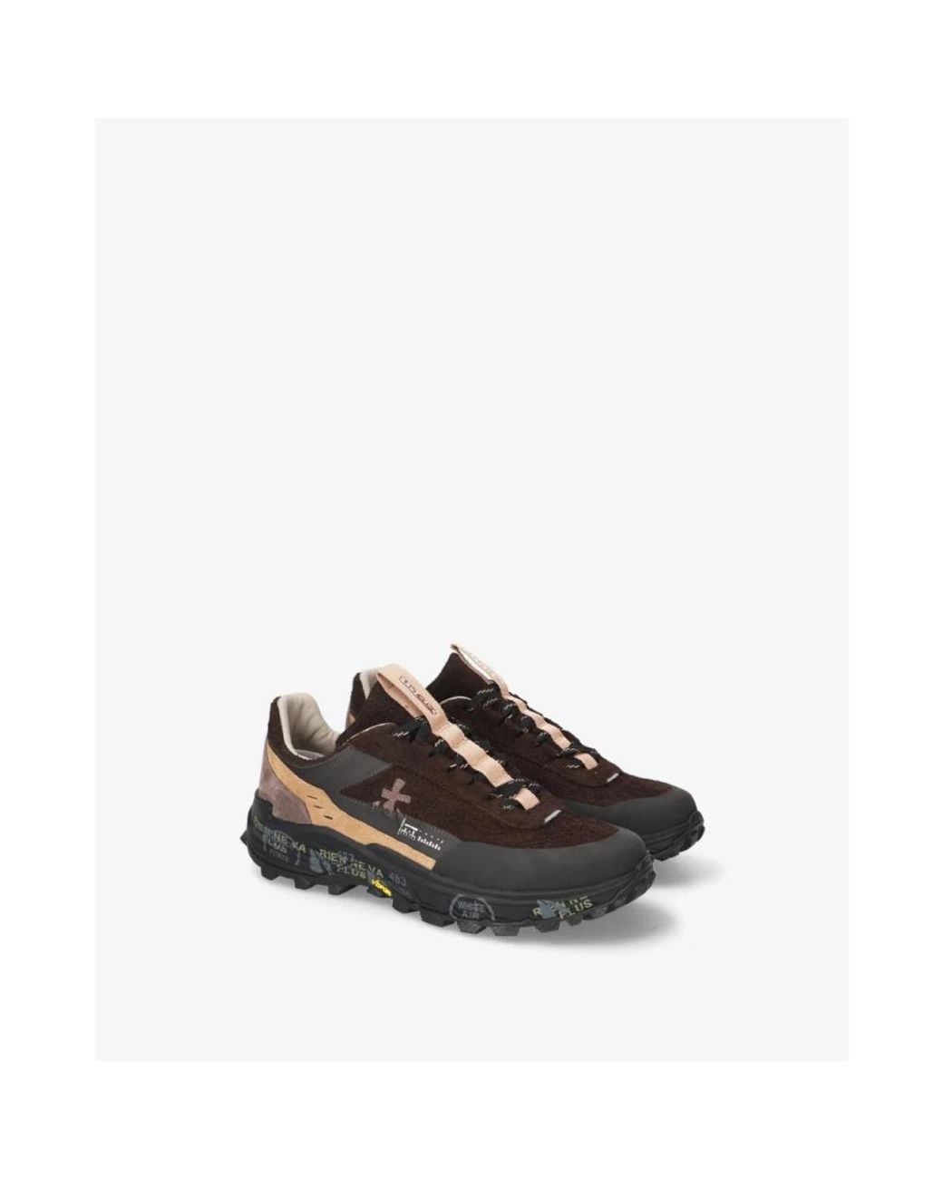 Premiata Black Sneakers for men