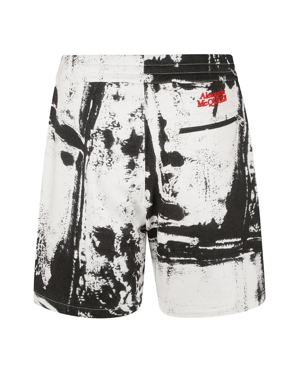 McQueen Black Casual Shorts for men