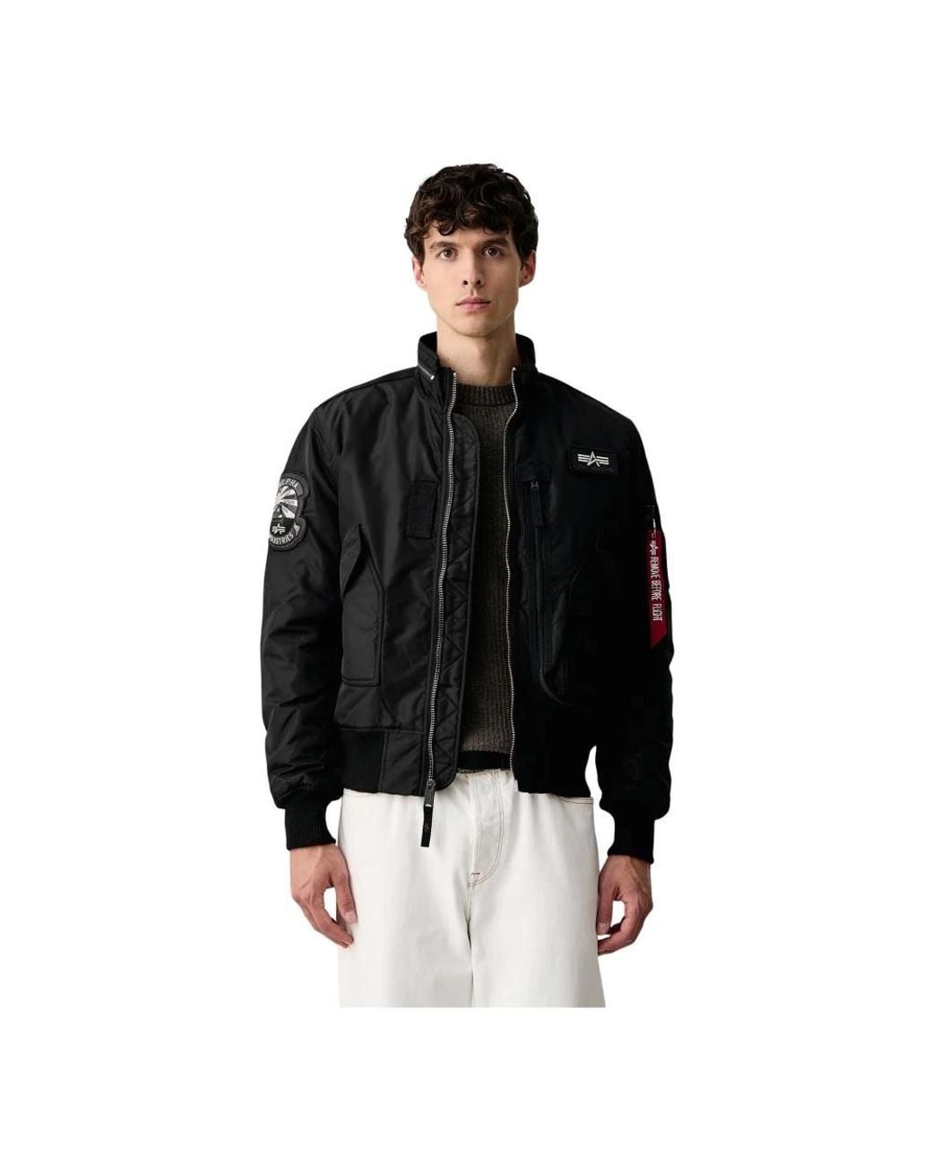 Bomber Jackets Alpha Industries de hombre de color Black