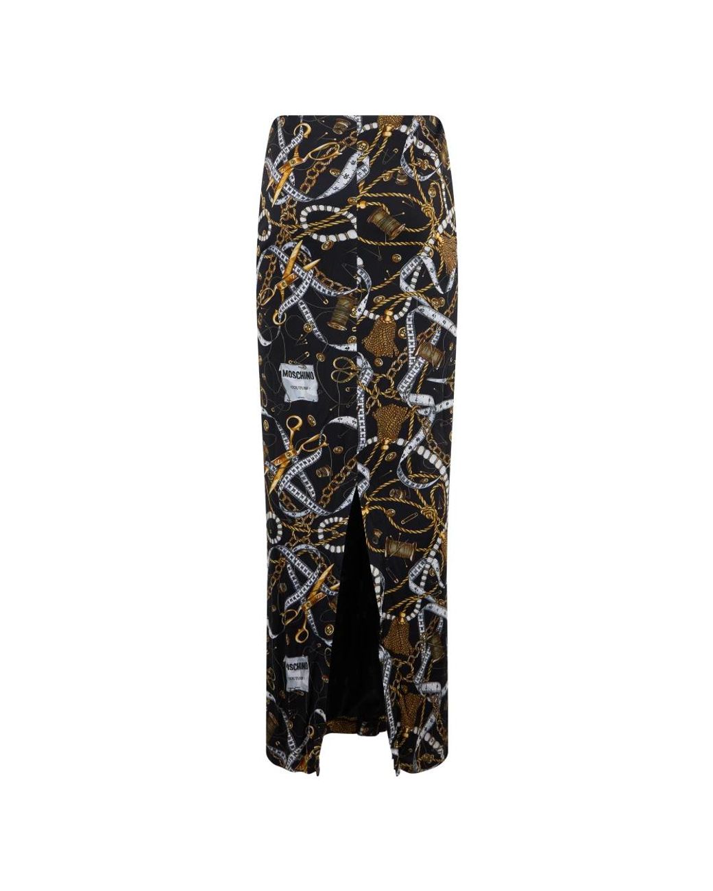 Moschino Black Maxi Skirts