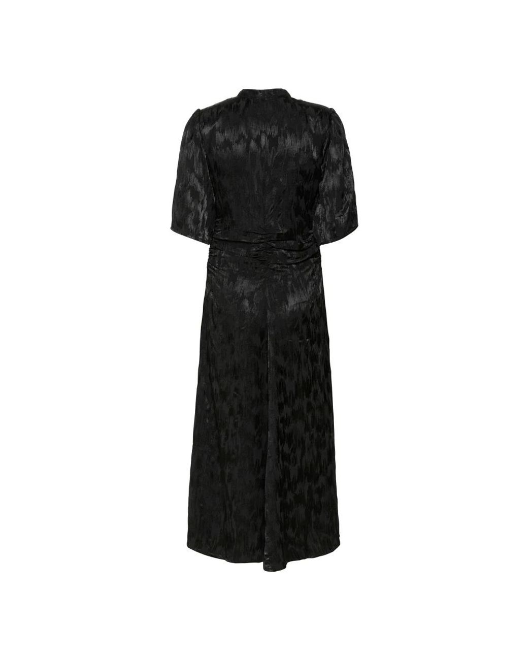 Midi Dresses Gestuz en coloris Black