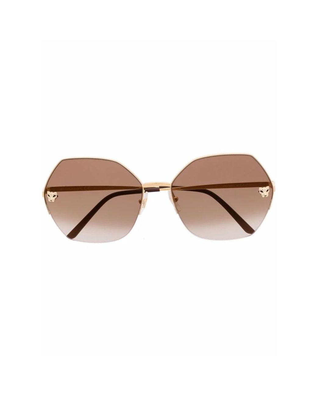 Cartier Brown Sunglasses