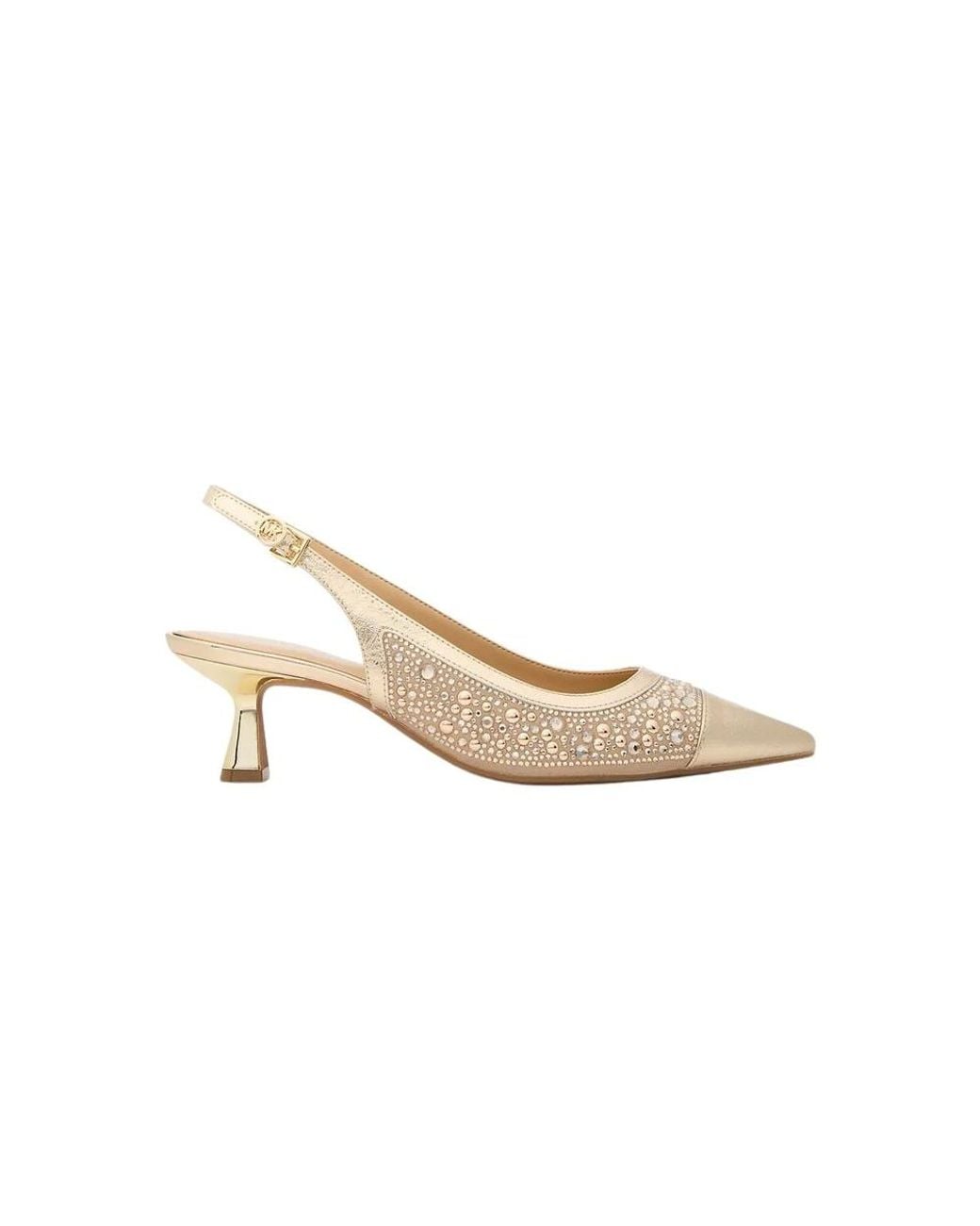 Michael Kors White Pumps