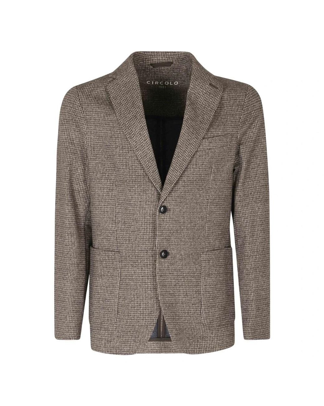 Circolo 1901 Gray Blazers for men