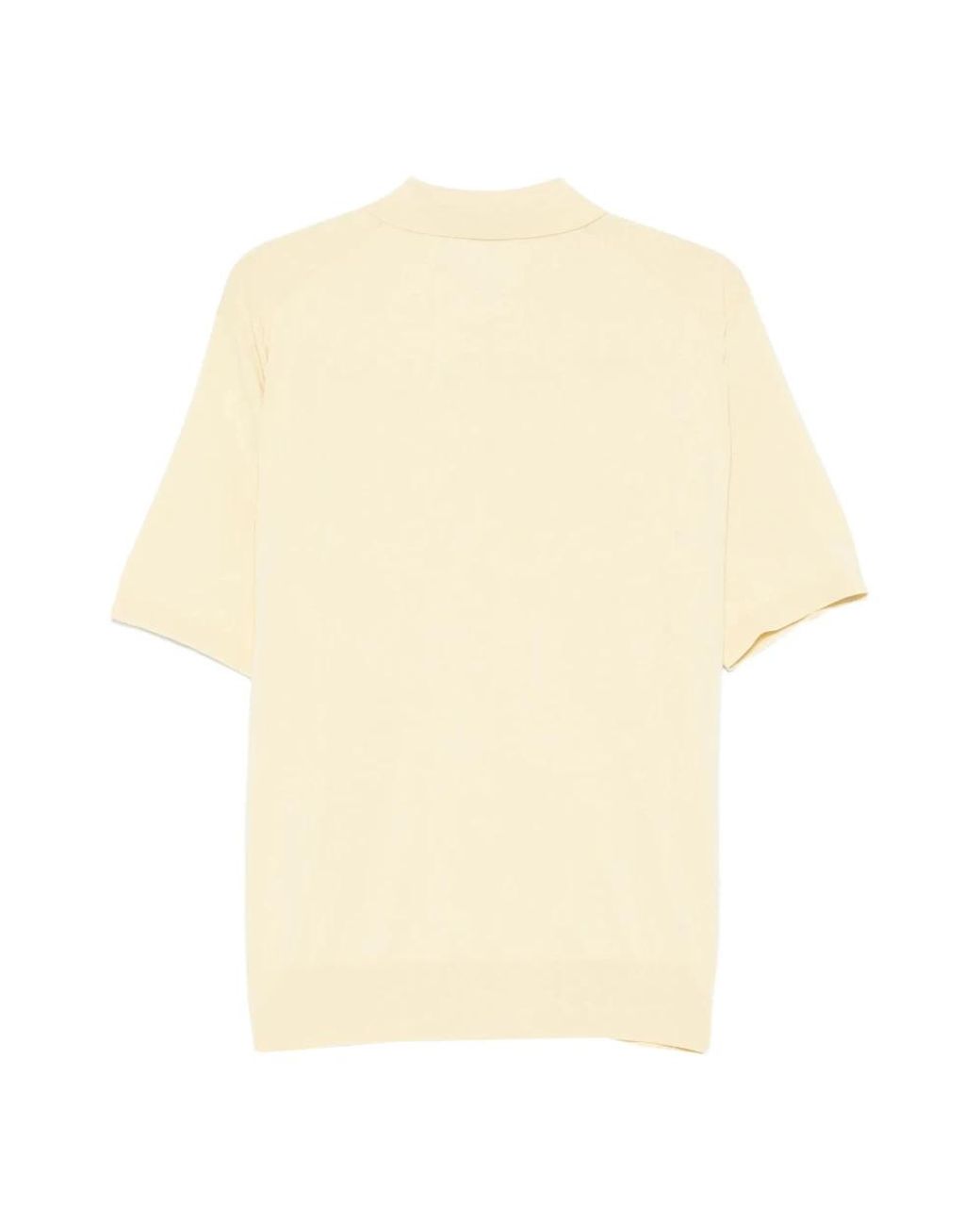Auralee Natural Polo Shirts for men