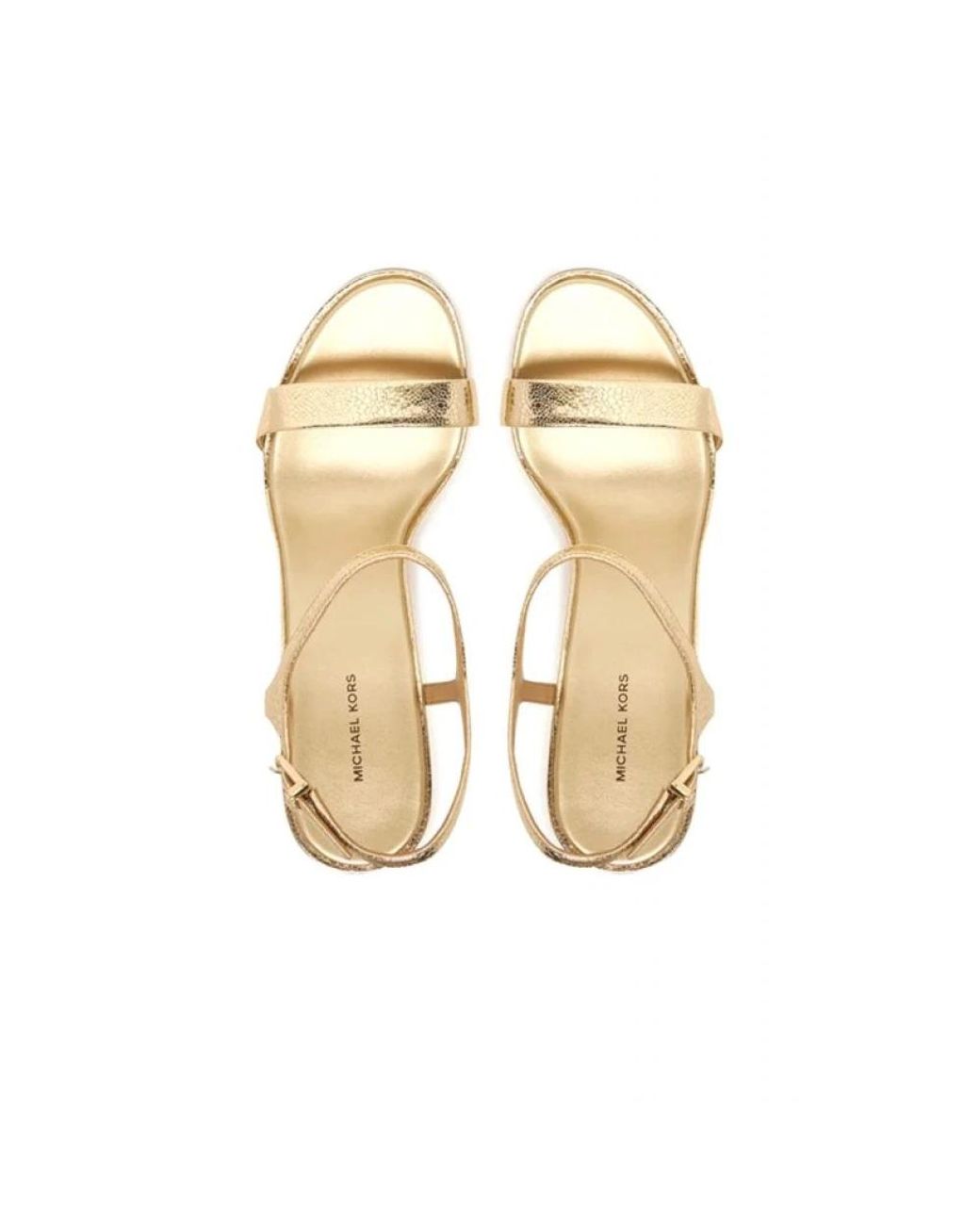 Michael Kors Metallic High Heel Sandals