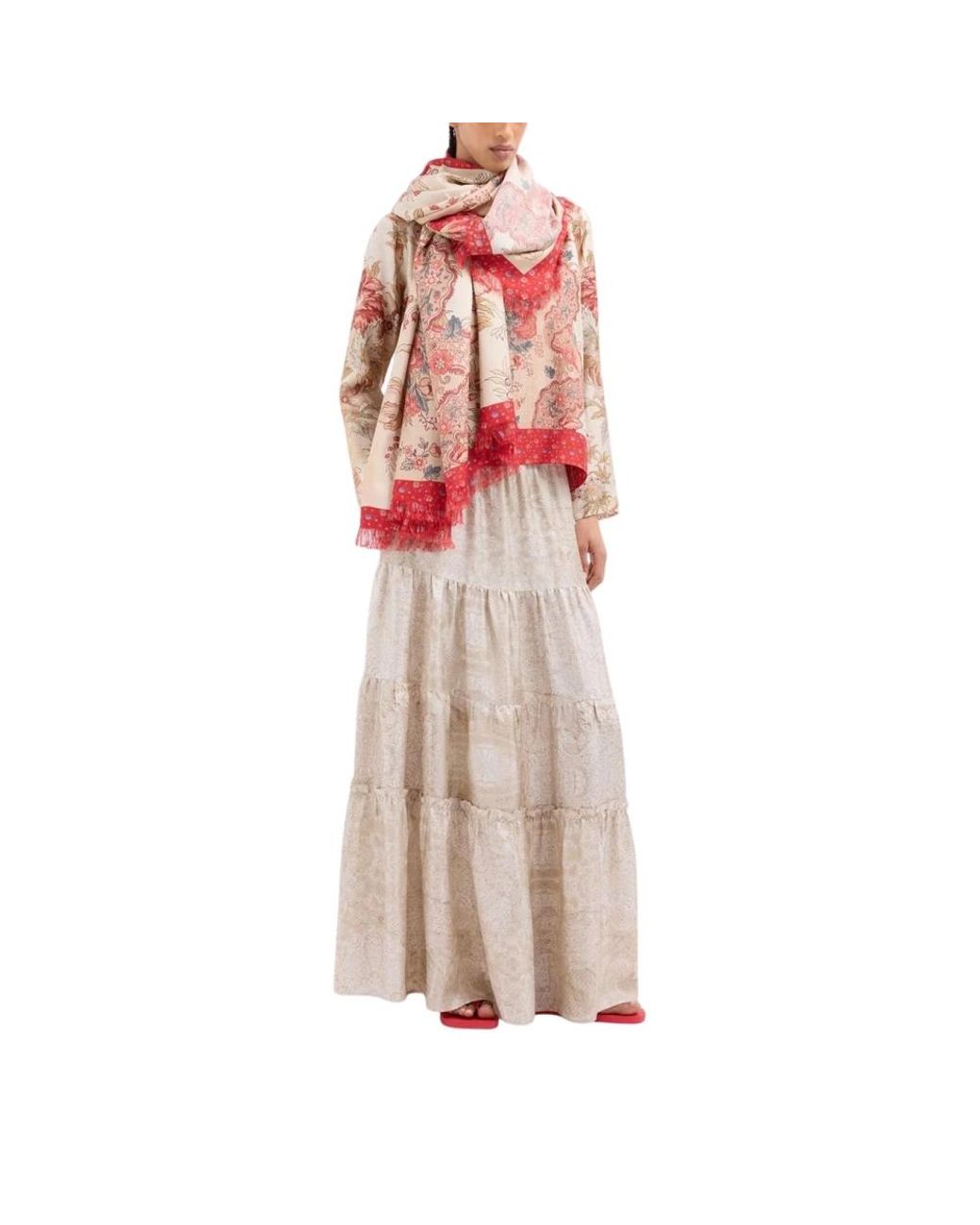 Pierre Louis Mascia Pink Maxi Skirts