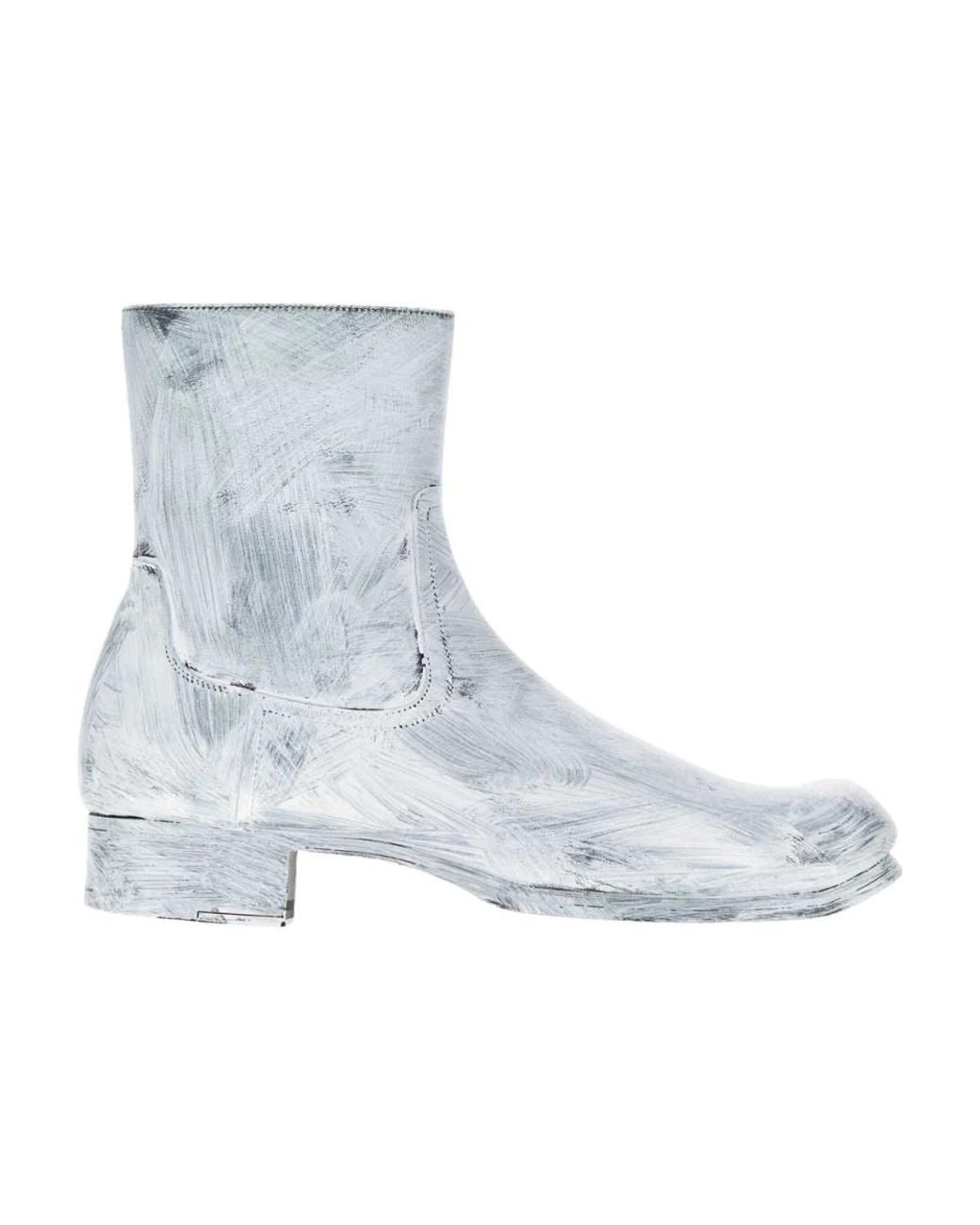 Maison Margiela Blue Ankle Boots for men