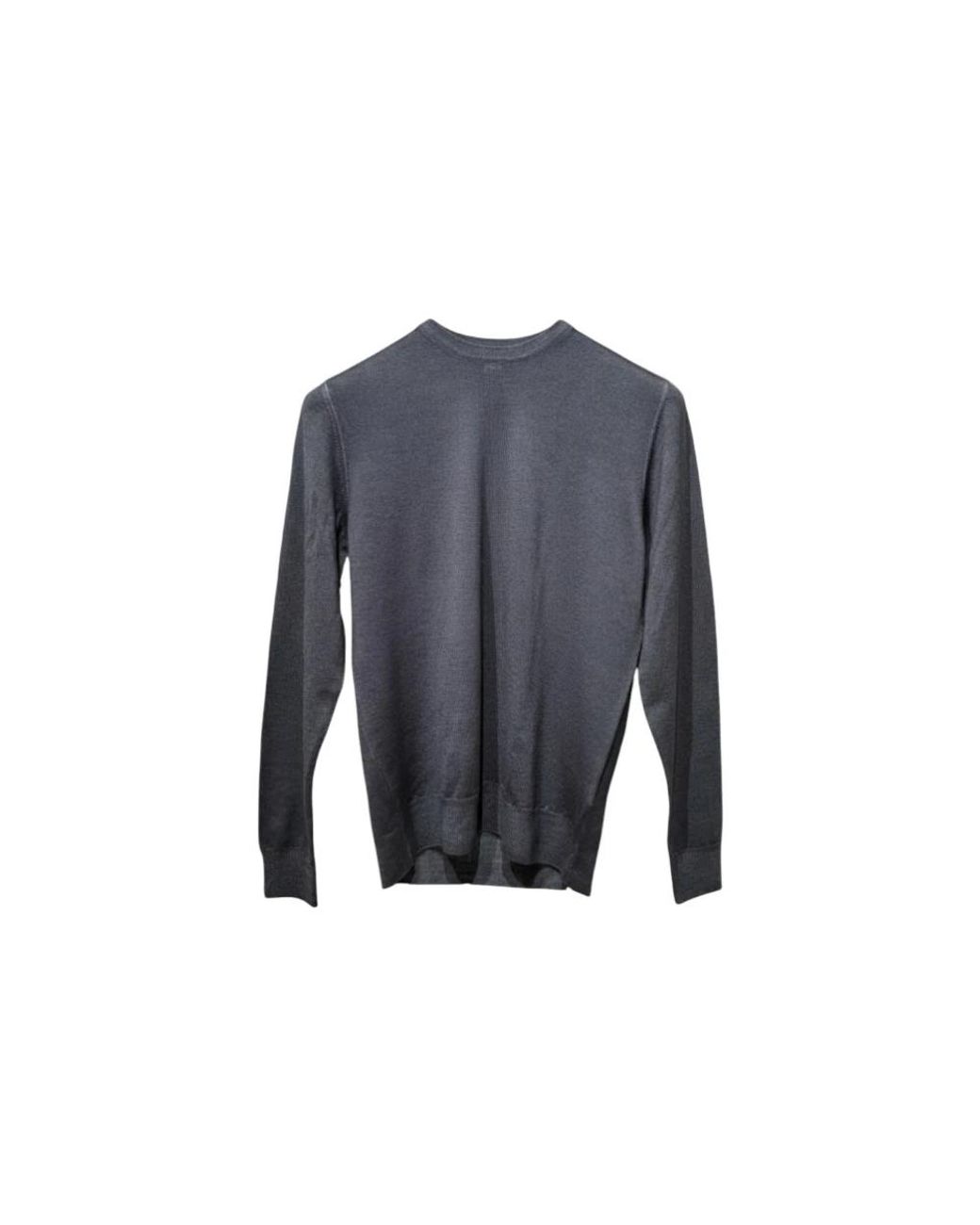 Fedeli Blue Round-Neck Knitwear for men