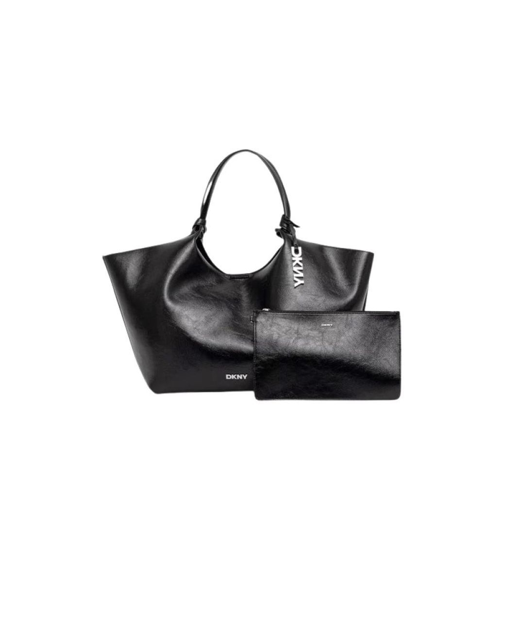 DKNY Black Shopping Bags