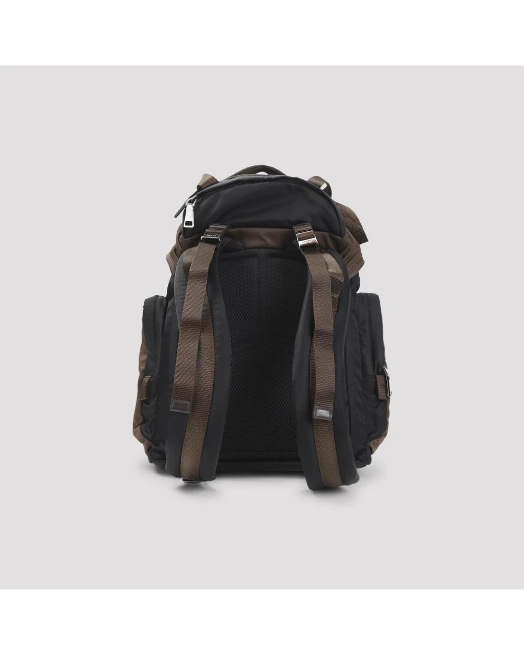 Prada Black Backpacks for men