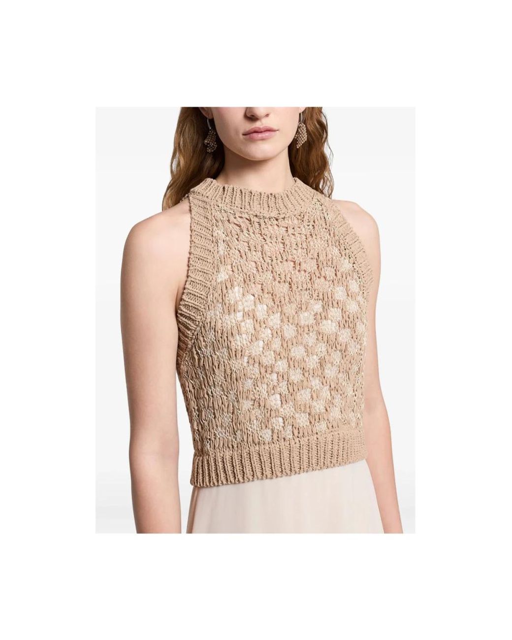 Peserico Natural Midi Dresses