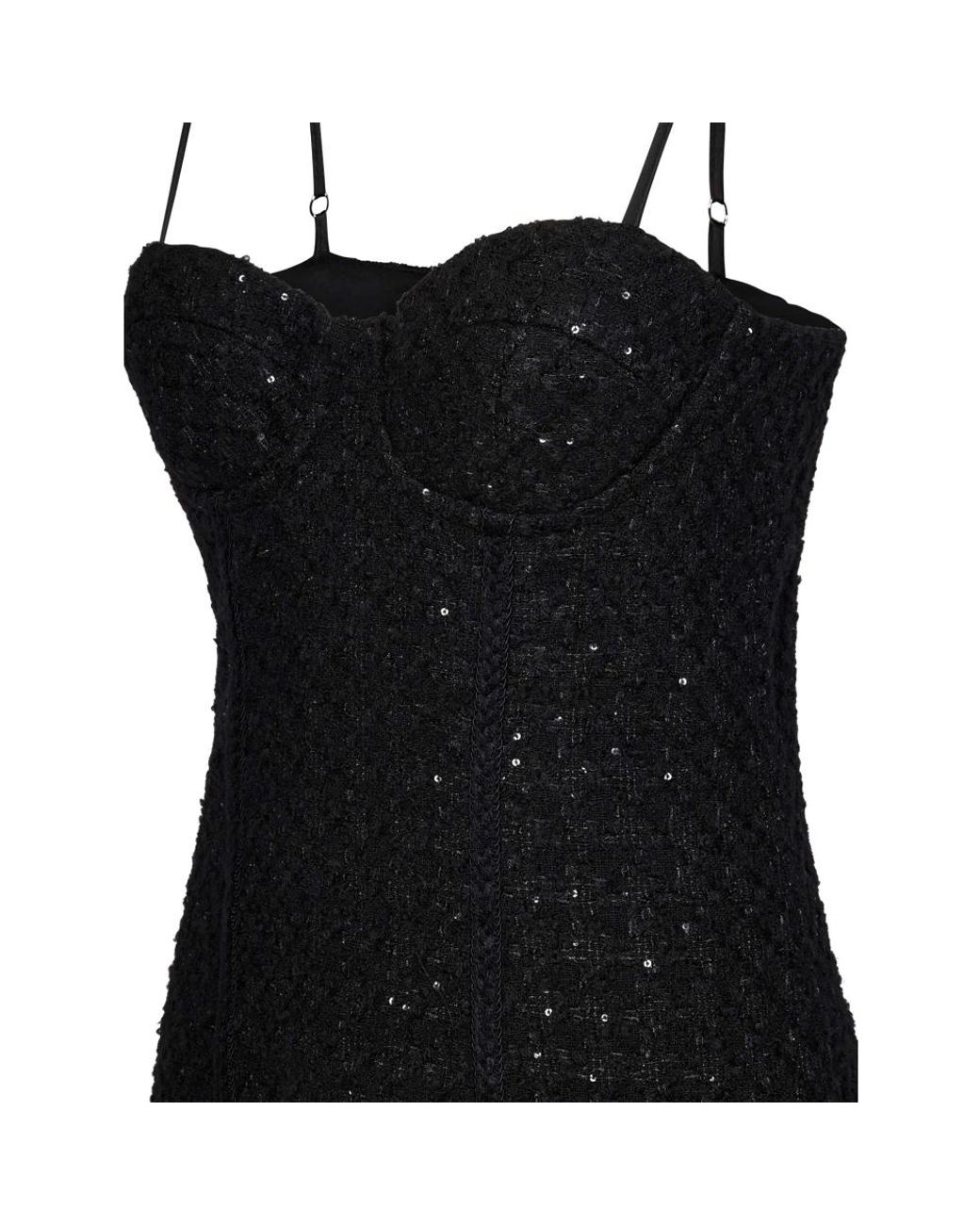 Short Dresses ROTATE BIRGER CHRISTENSEN de color Black