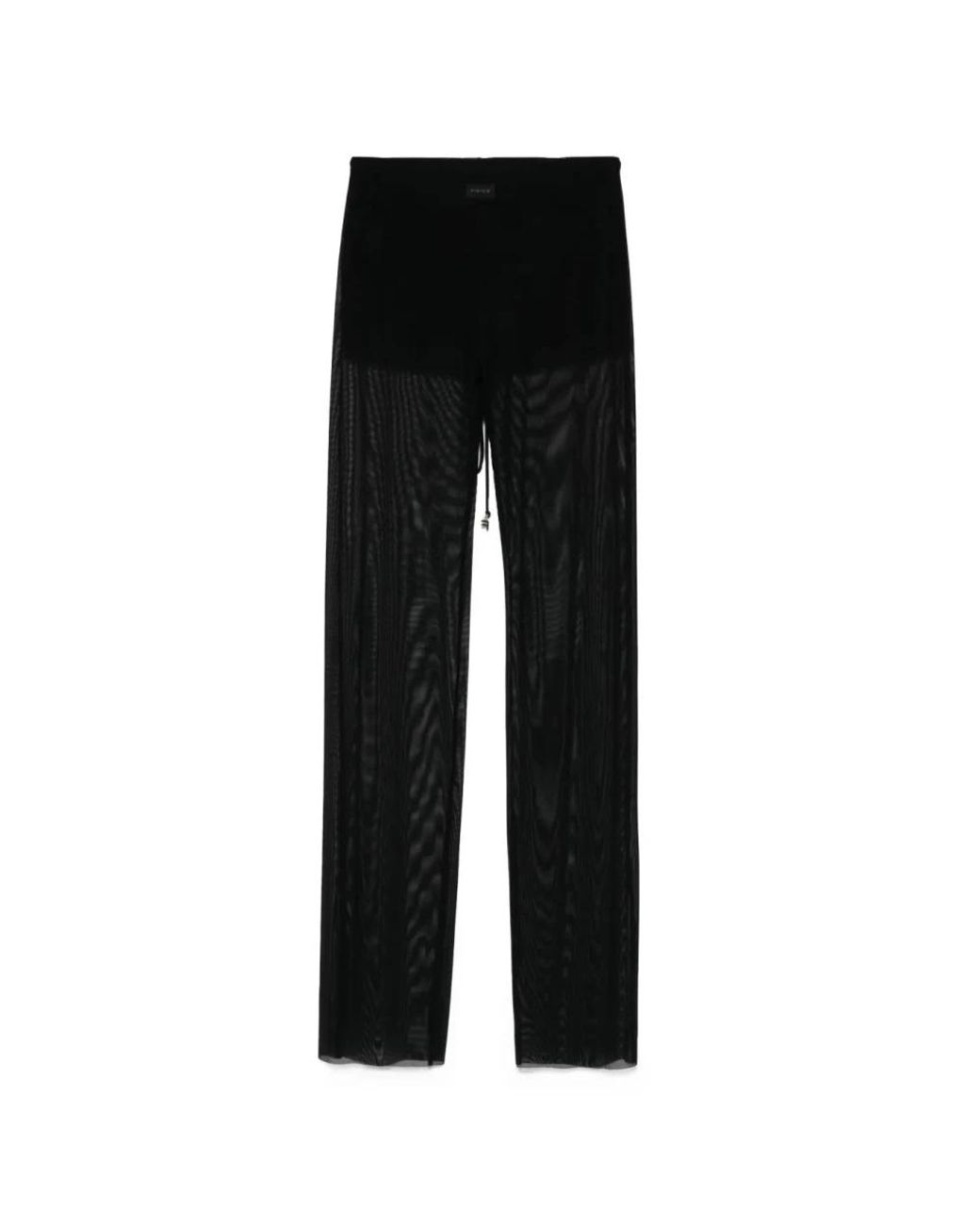 Fisico Black Straight Trousers