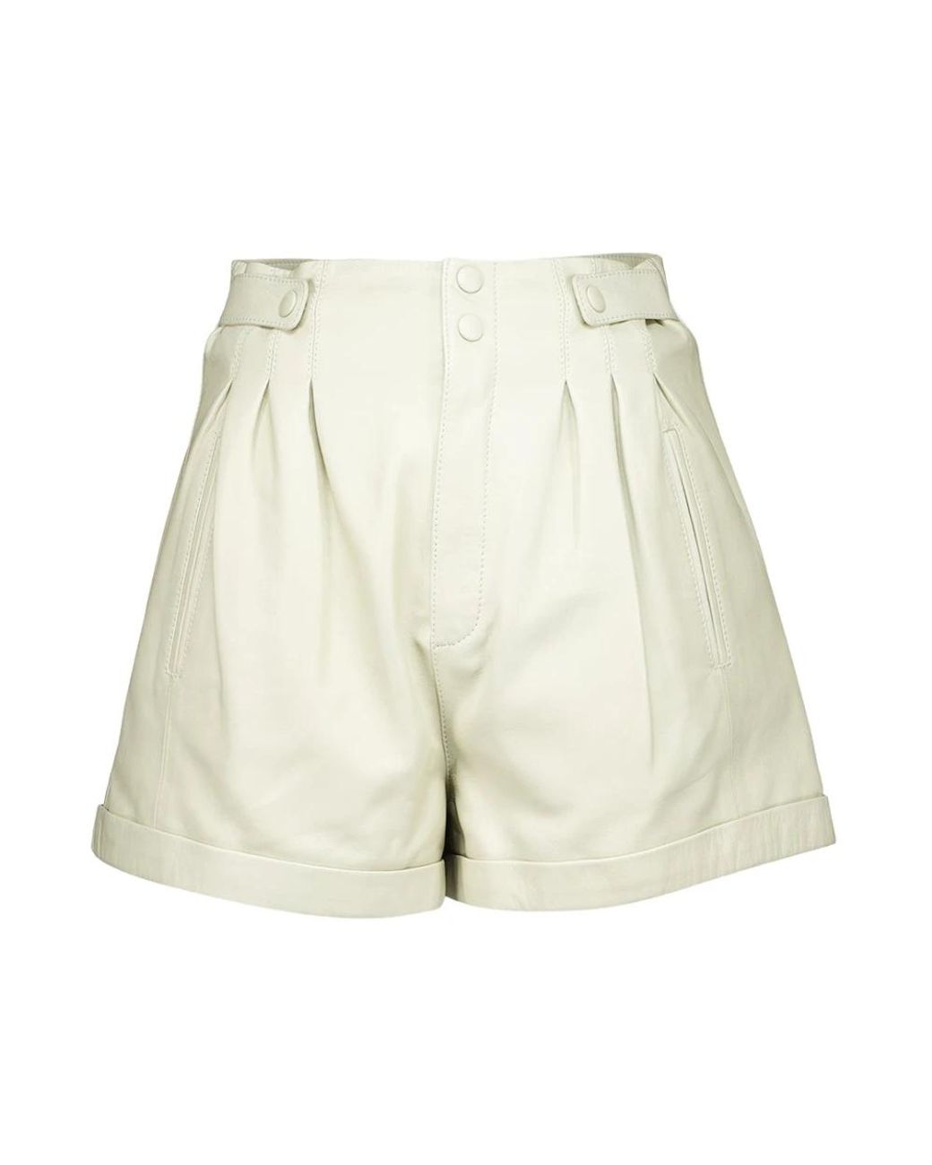 Saint Laurent Natural Casual Shorts