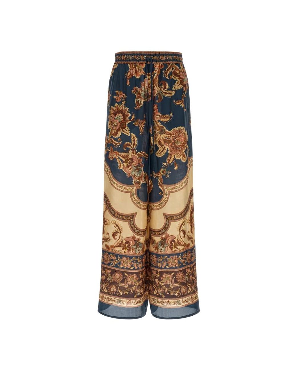 Zimmermann Brown Wide Trousers
