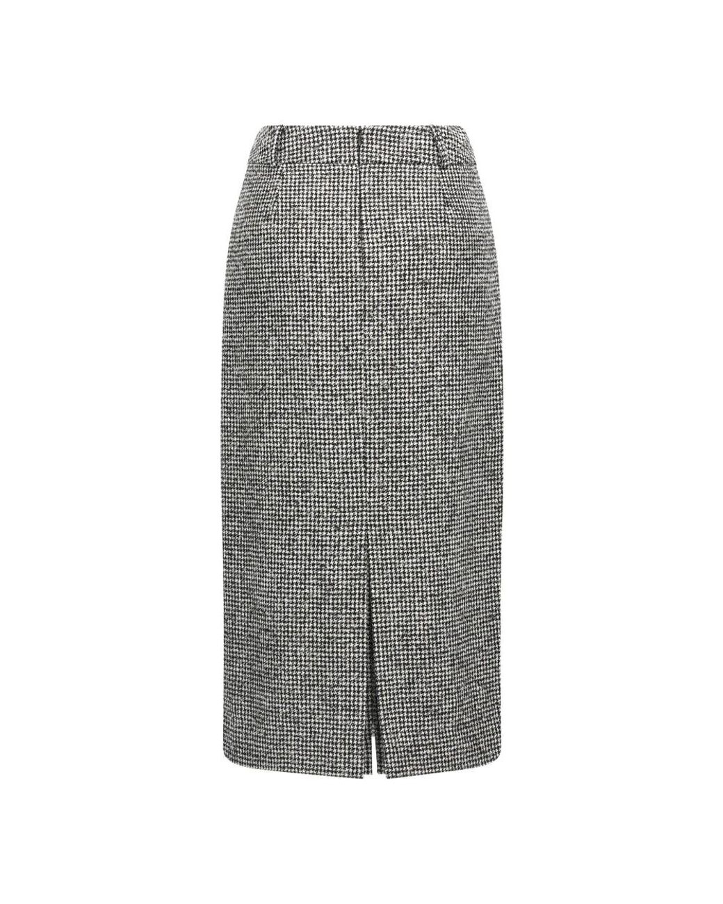Ermanno Scervino Gray Midi Skirts