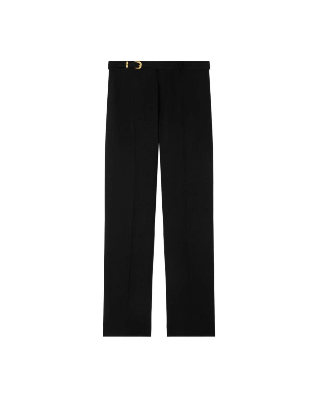 Versace Black Straight Trousers for men