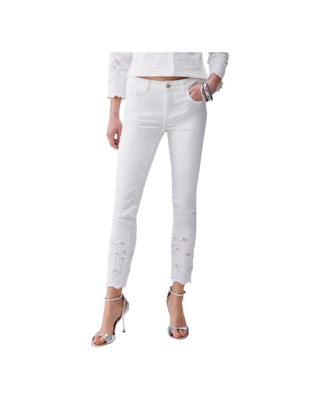 Liu Jo White Skinny Jeans