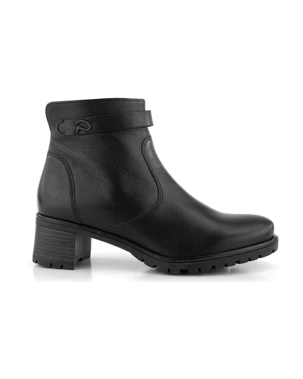 Ara Schoenen ,Zwart ,Wol Zwarte Enkellaarsjes Voor in het Black