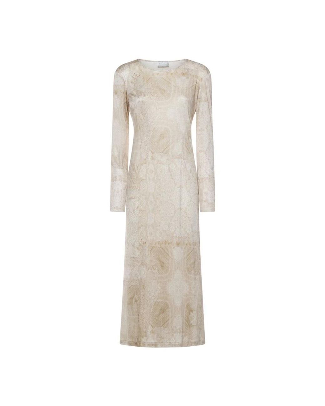 Pierre Louis Mascia Natural Maxi Dresses