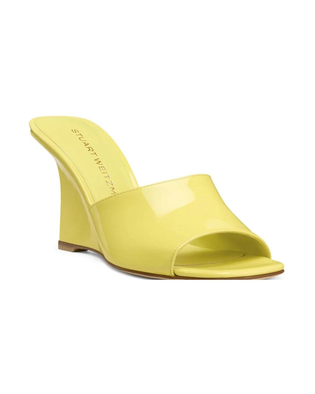 Stuart Weitzman Yellow Wedges