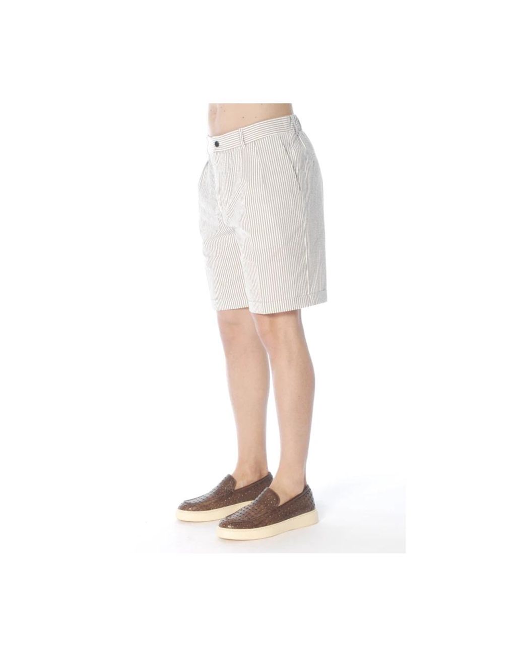 Casual Shorts 04651/ A trip in a bag de hombre de color Natural