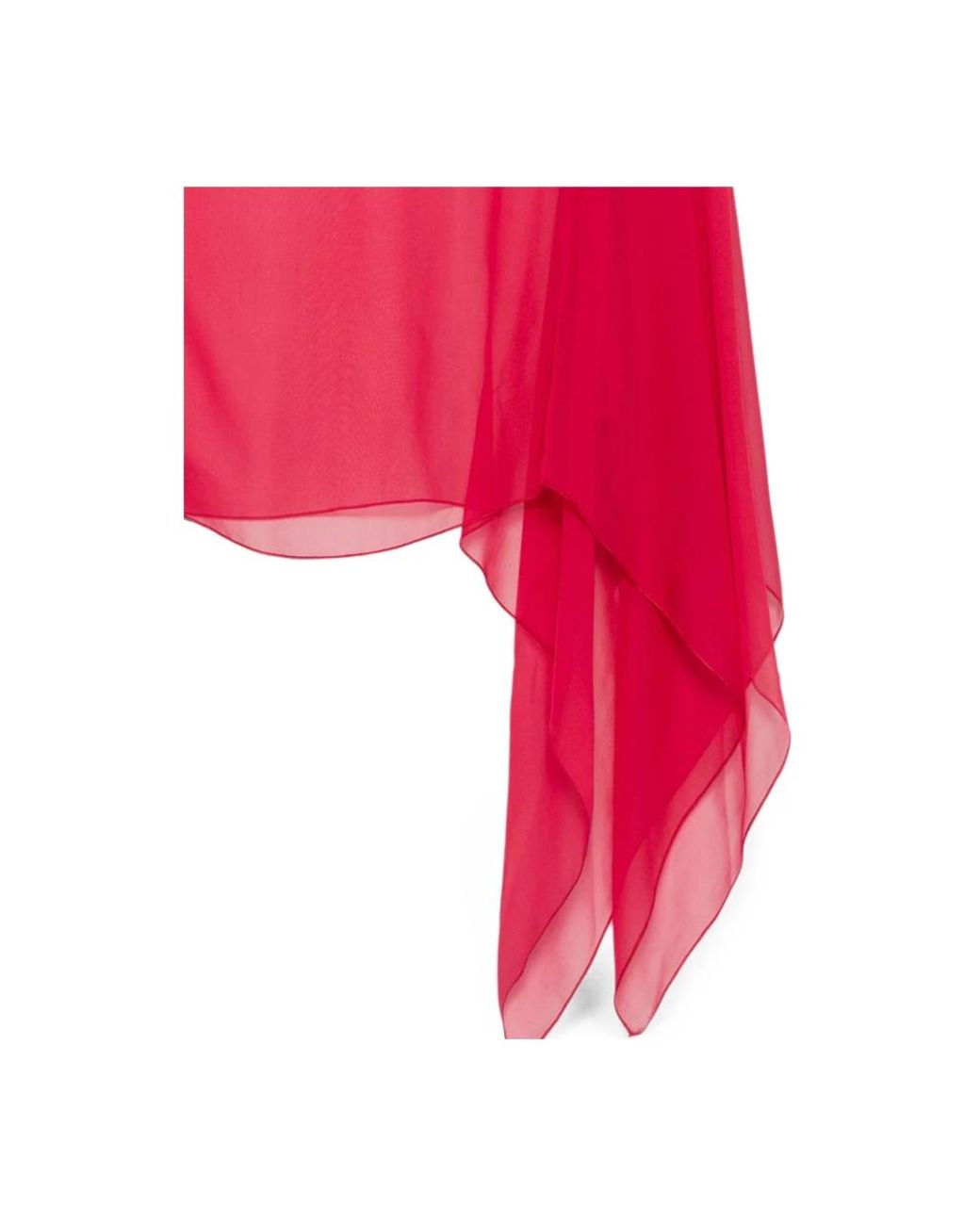 Alberta Ferretti Red Ponchos