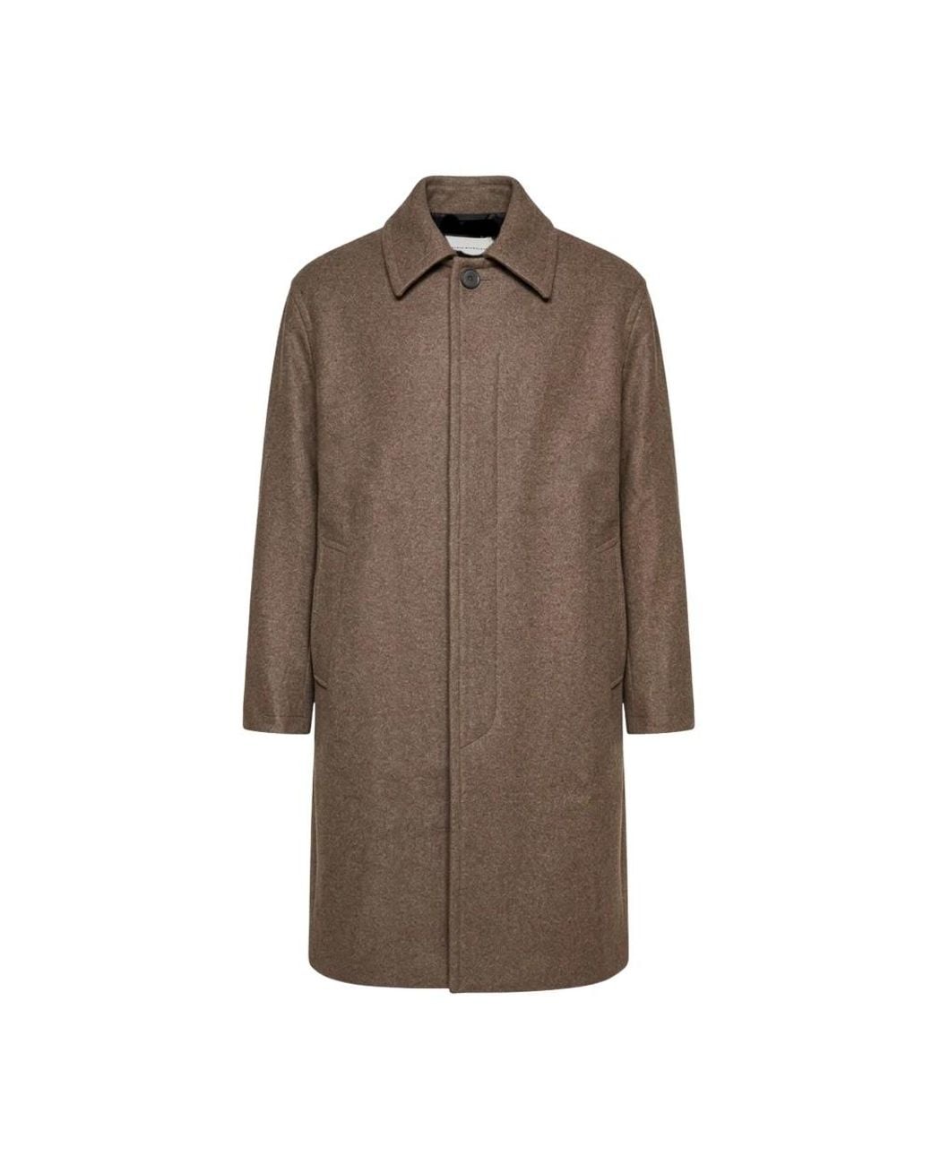 Studio Nicholson Brown Single-Breasted Coats for men