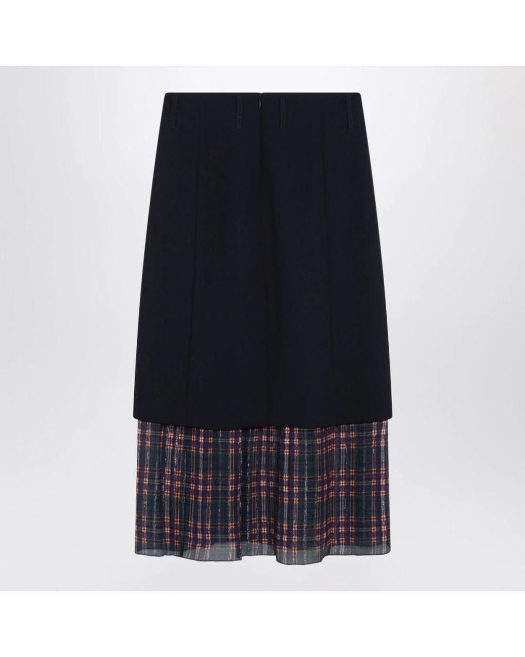Dries Van Noten Blue Midi Skirts
