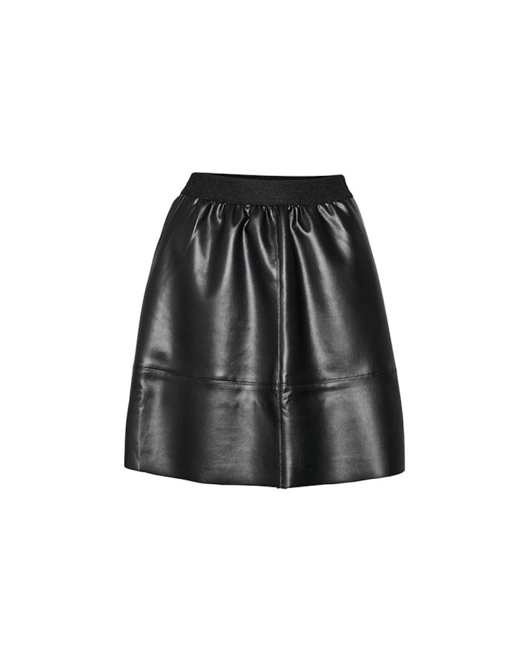 Kaffe Rokken ,Zwart ,Polyester Zwarte Kamikka Rok in het Black