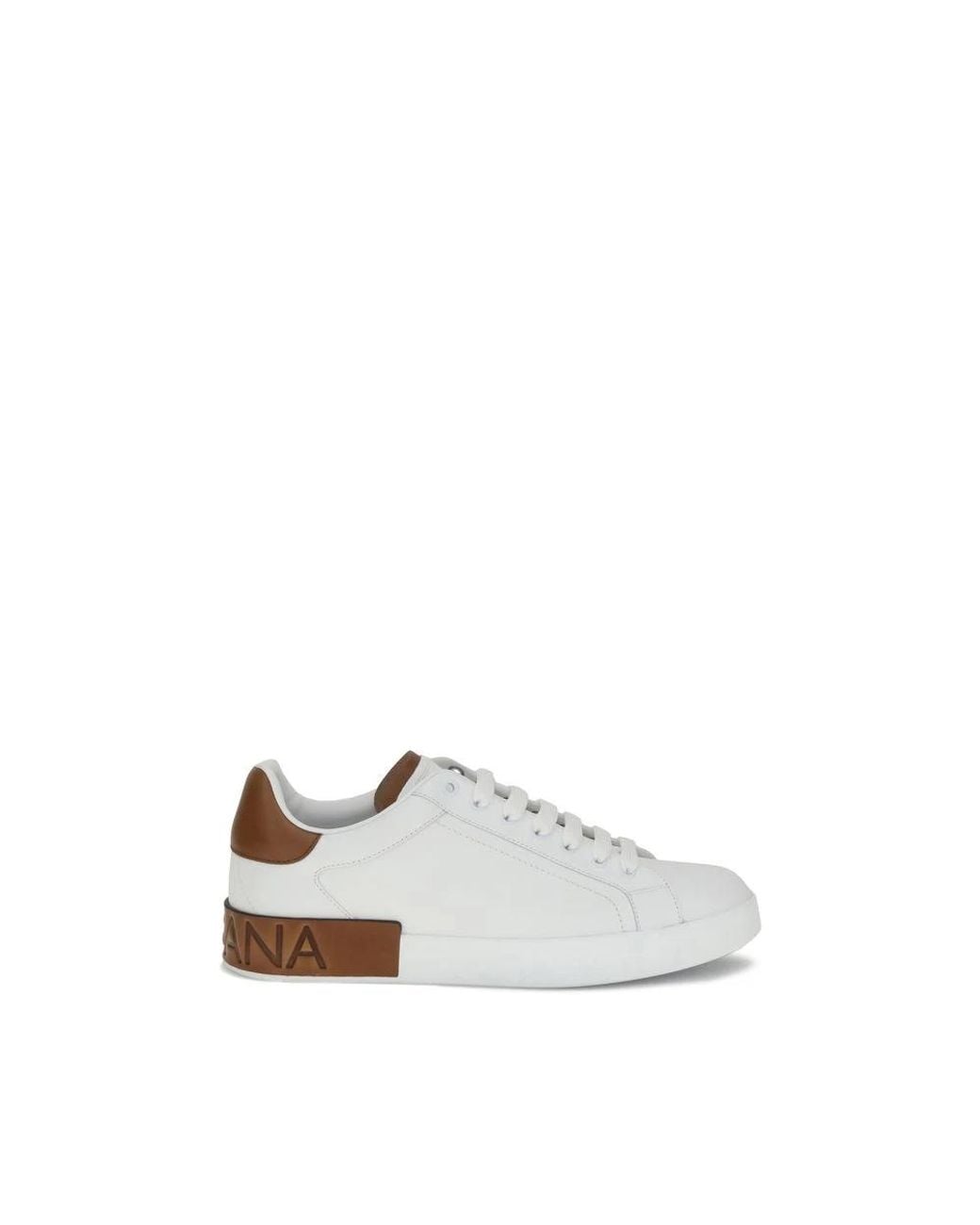 Dolce & Gabbana White Portofino Sneakers for men